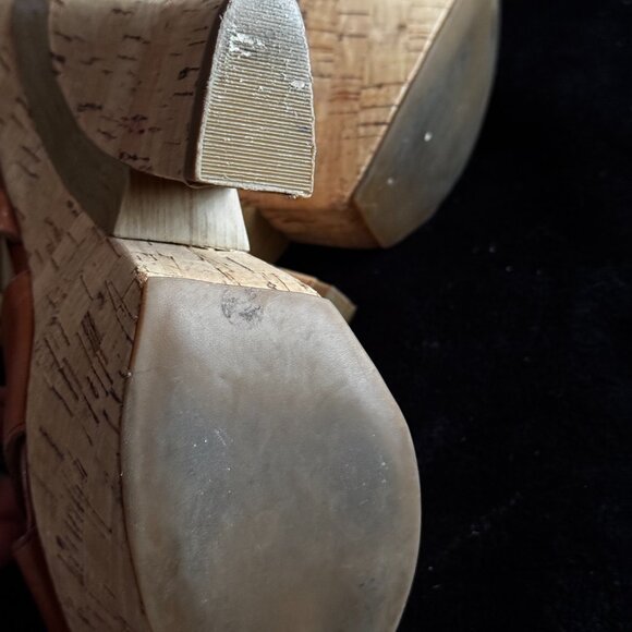 Nine West Cork Platform Wedge Size 6 - Picture 4 of 5